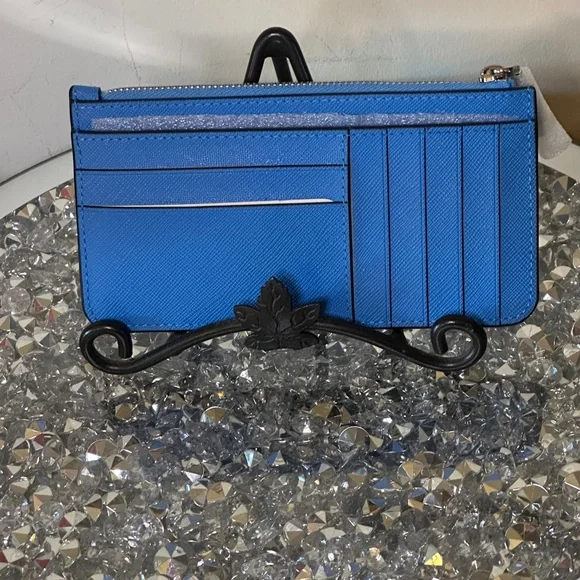 NWT-Kate Spade Blue Wallet - Picture 2 of 6